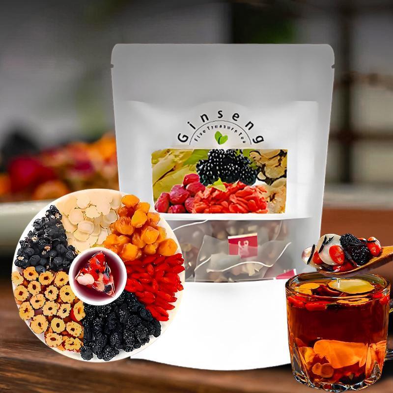 Ginseng Five Treasure Tea Natu - Herbal And Wellness recension och pris