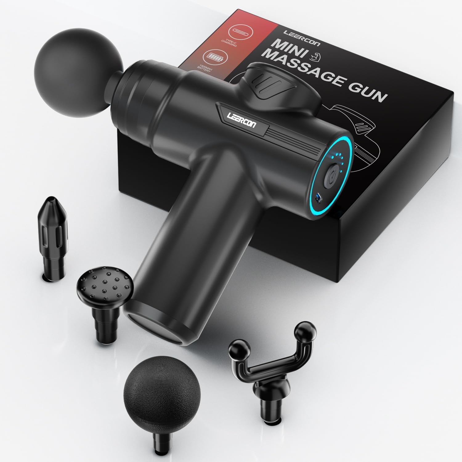 LEERCON Mini Massage Gun, 6 Sp - Health Wellness recension och pris