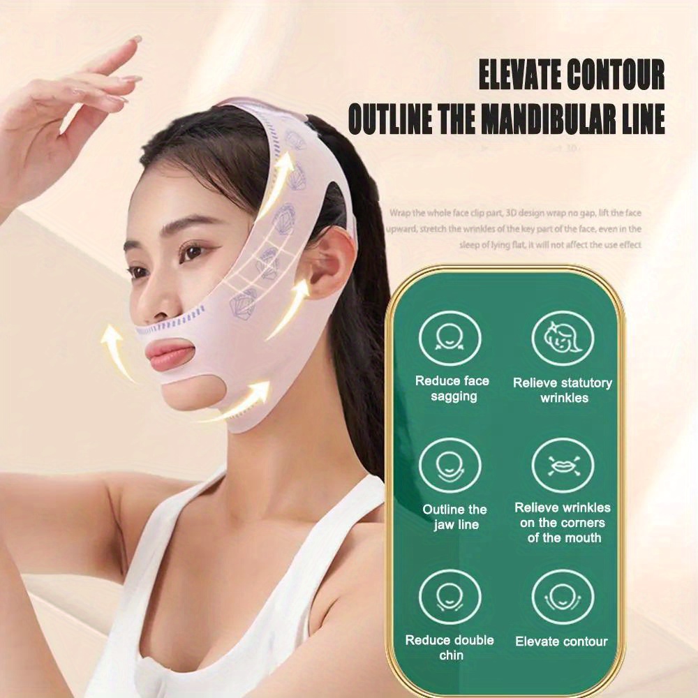 Chin Cheek Slimming Bandage V  - Health Wellness recension och pris