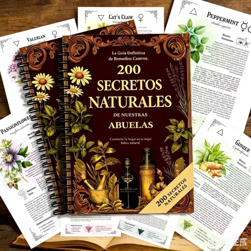 200 Natural Secrets A5 Spanish - Herbal And Wellness recension och pris