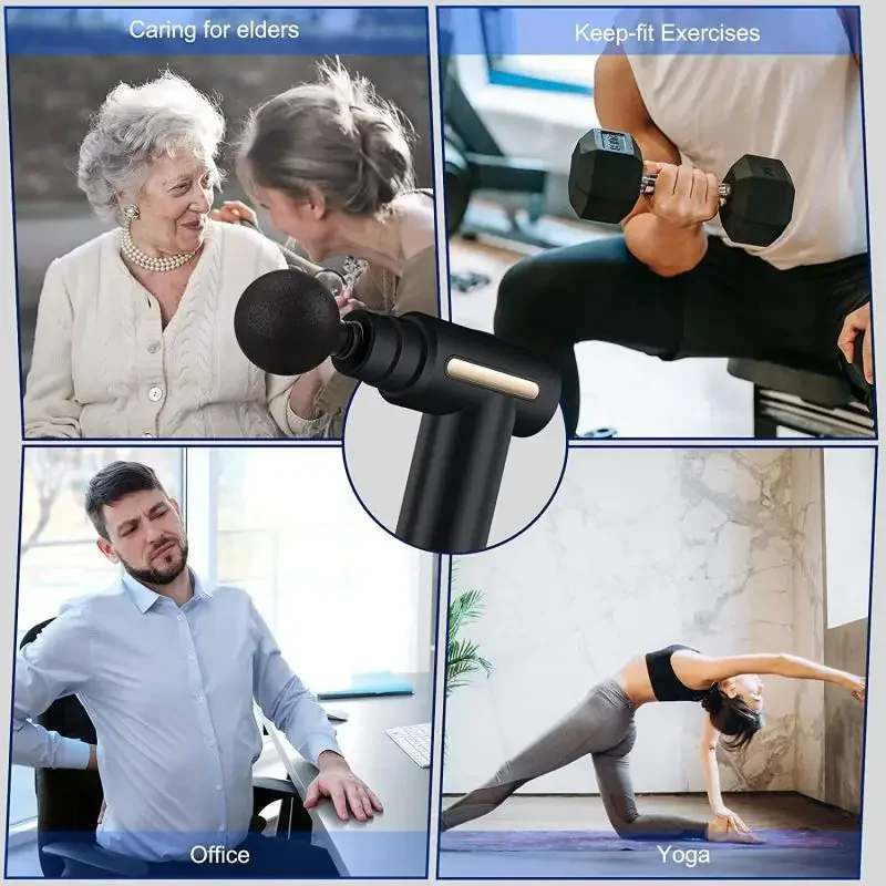 2024 portable fascia gun body  - Health Wellness recension och pris