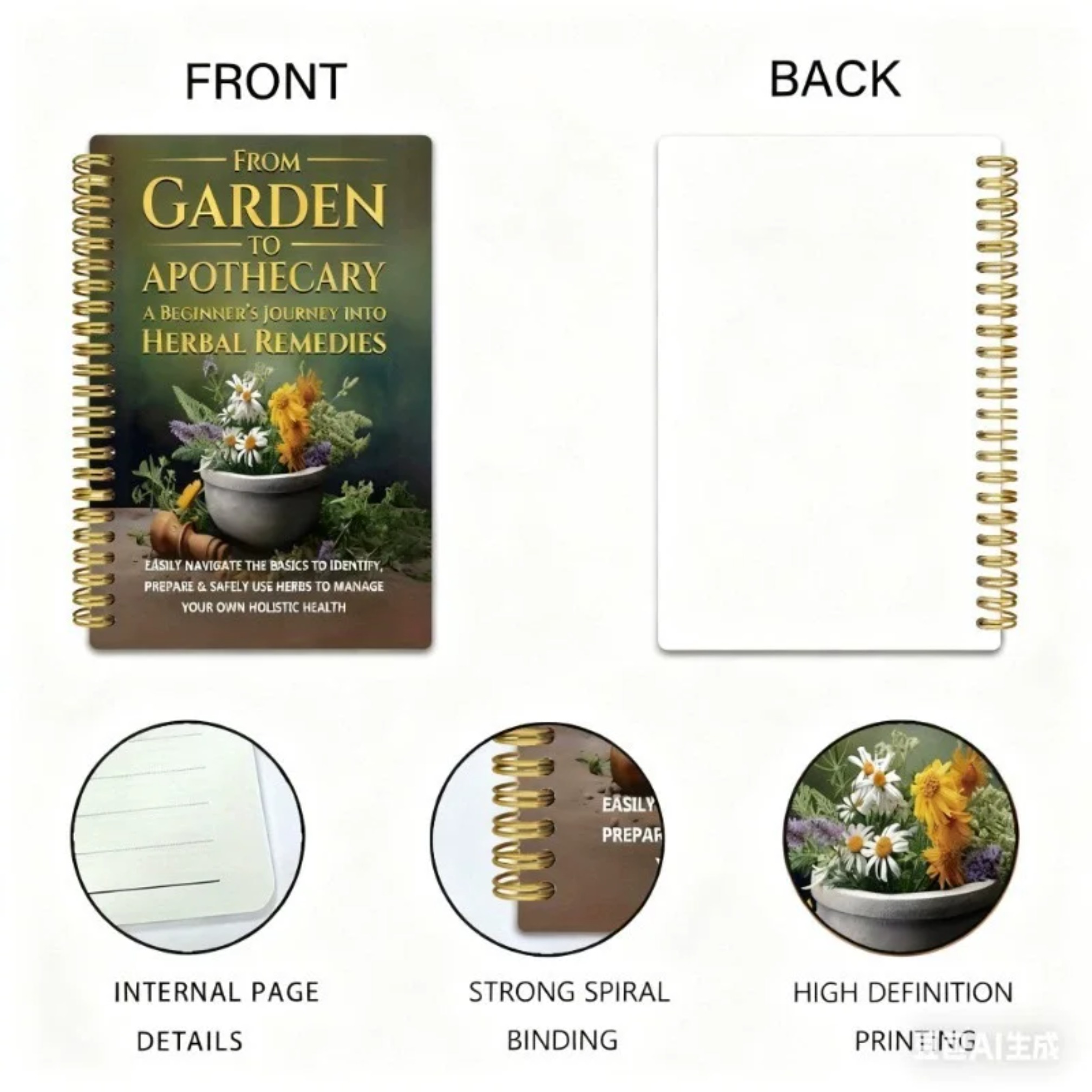From Garden To Apothecary A Be - Herbal Gardens Wellness recension och pris