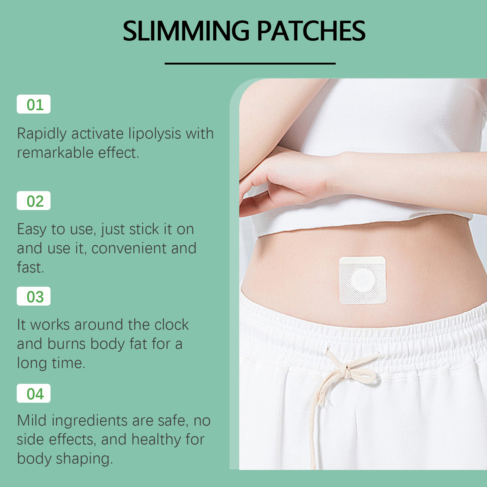 Ximonth Body Shaping Patches I - Herbal And Wellness recension och pris